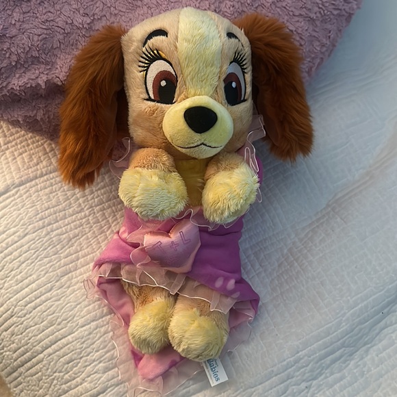 Disney Babies plush from WDW DL parks official Baby Lady from Lady & the Tramp - Picture 13 of 15